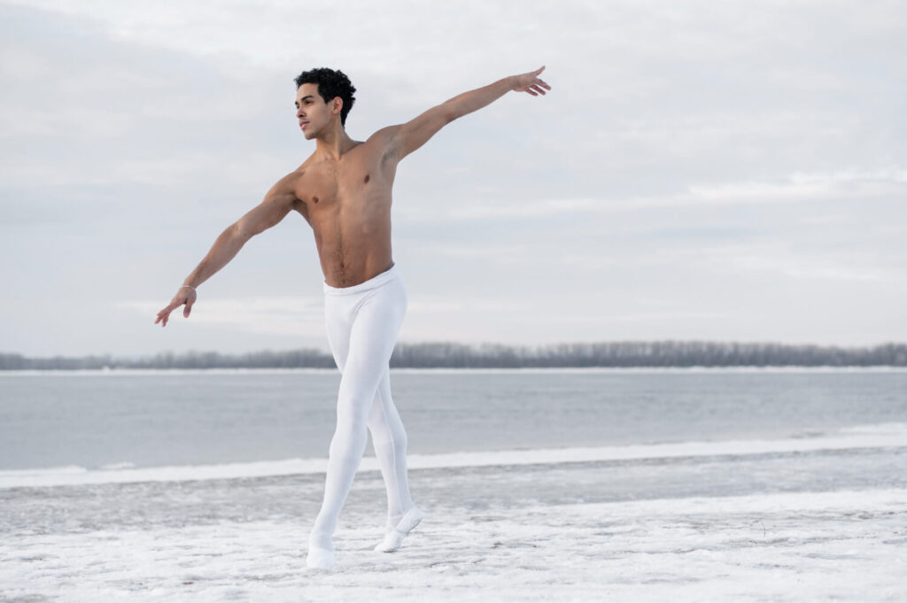 L'homme en collants : pourquoi et comment les porter ? 3 homme en collant blanc