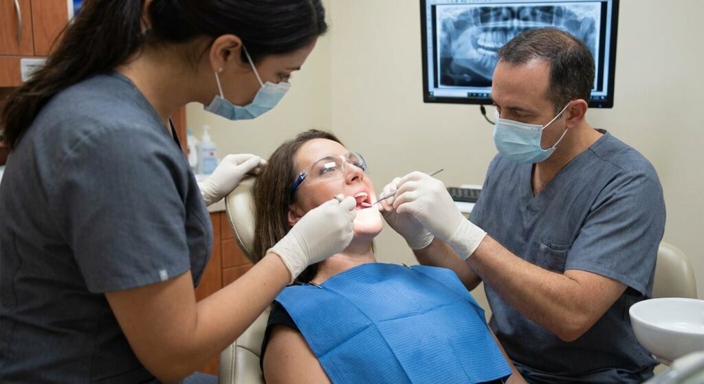 extraction des dents de sagesse