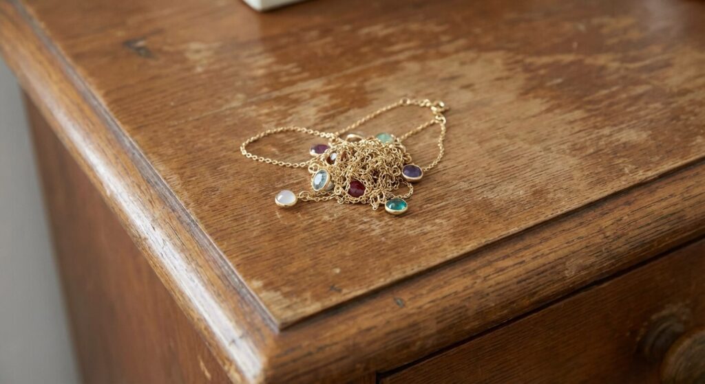 Collier qui s'emmêle tout seul : Signification spirituelle et message caché 3 Collier qui s'emmêle