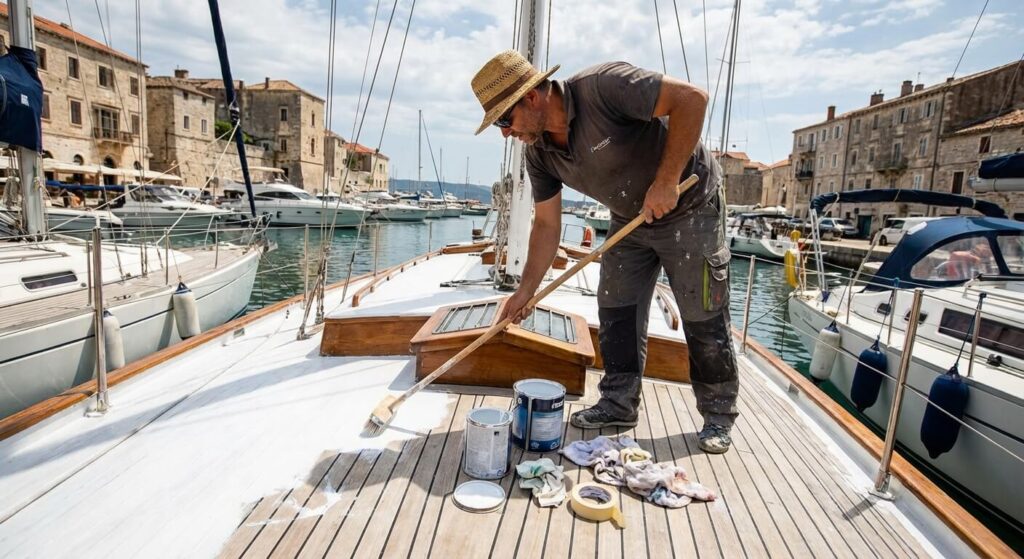 Peindre un pont de bateau : Le guide de la rénovation durable 3