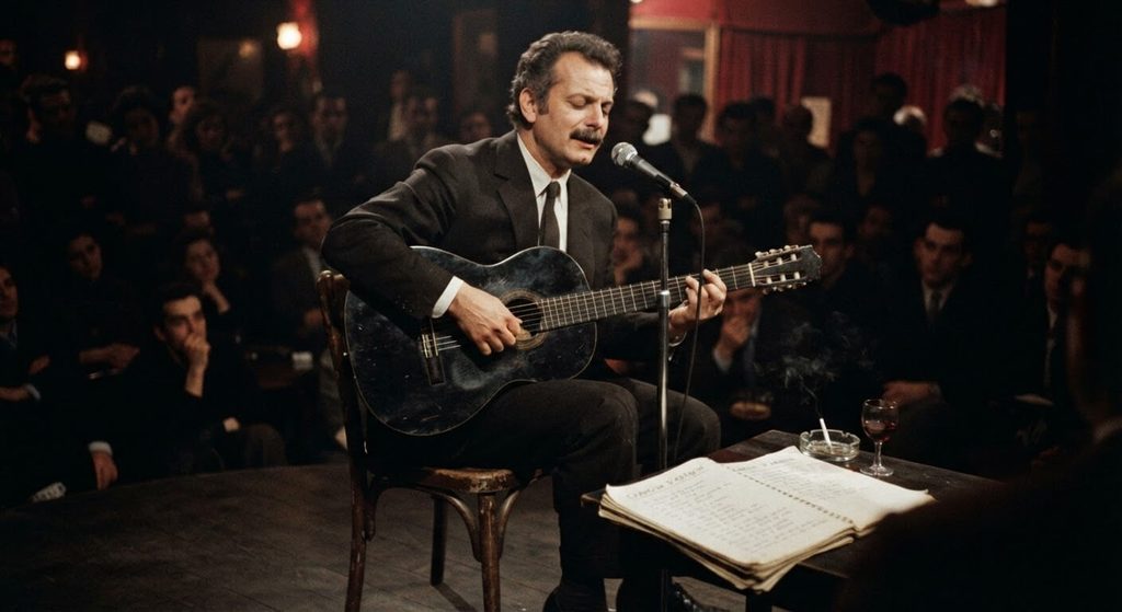 Il n’y a pas d’amour heureux : signification du poème d’Aragon 3 Georges Brassens interprétant le texte poétique d'Aragon à la guitare classique.